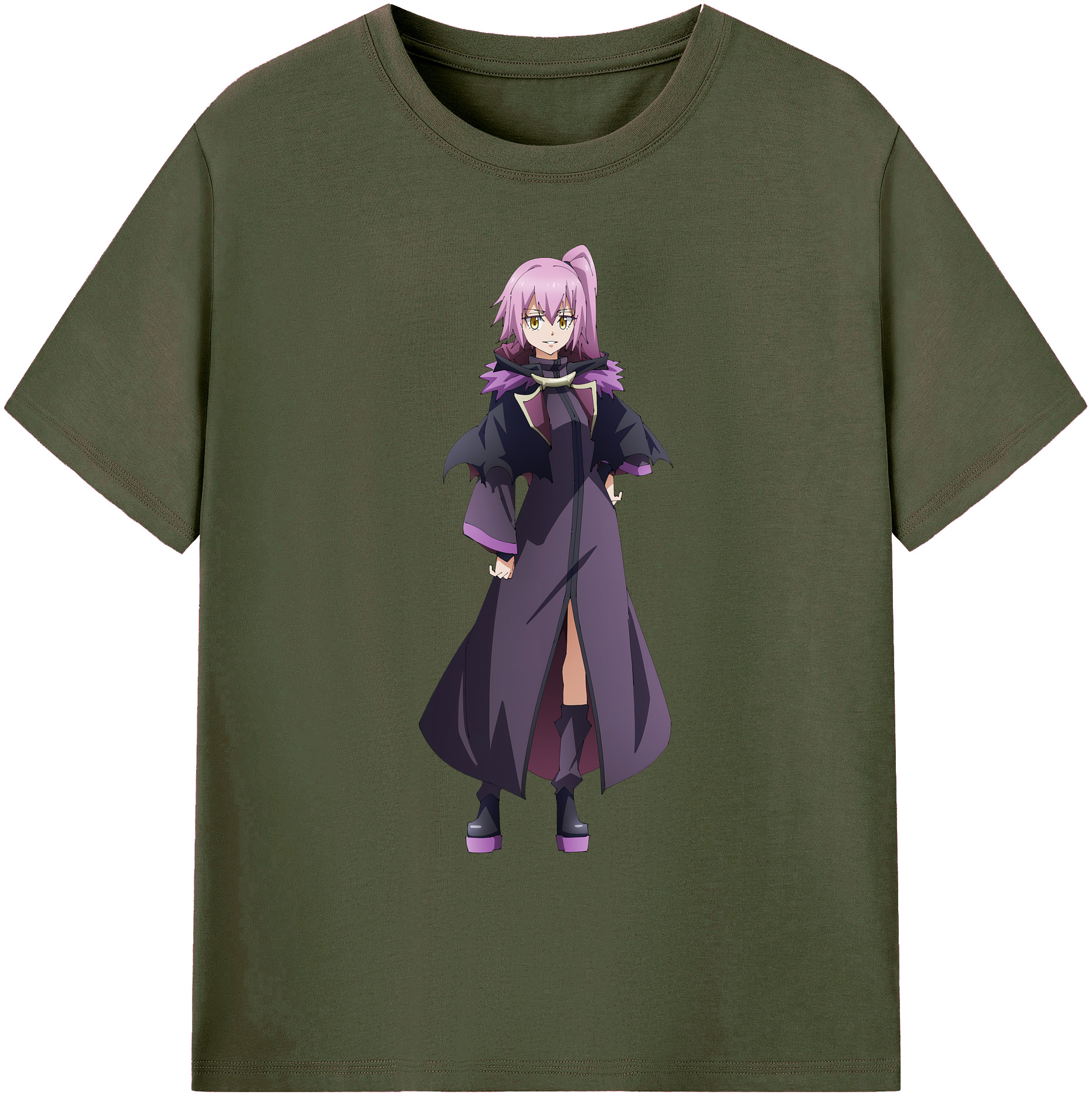 （画像用） 転スラ Regarding Reincarnated to Slime 綿100％ メンズ半袖Tシャツ｜肌触りやわらか＆通気性